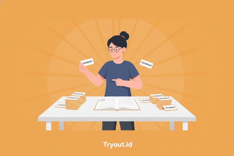 Integrasi Analisis Data dan Strategi Belajar Mandiri dalam Persiapan Ujian Masuk UPI Melalui Tryout.id