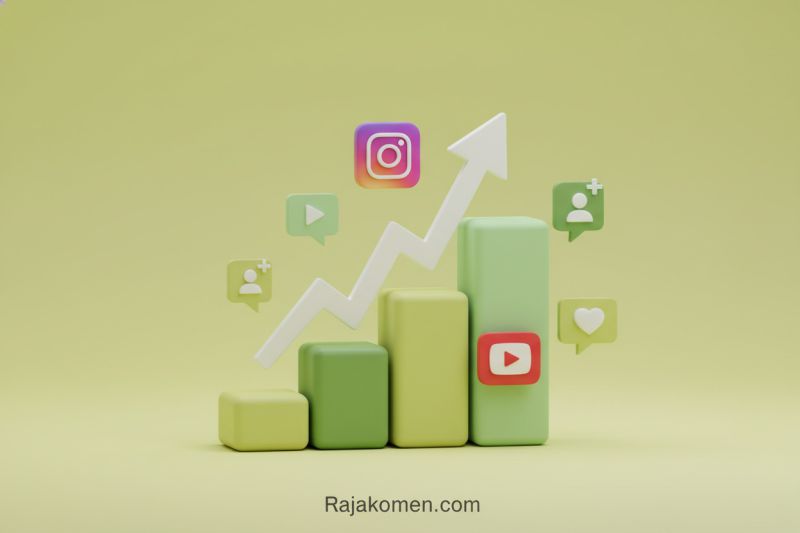 Strategi Konten Kolaboratif dan Cross-Platform Marketing untuk Social Media Marketing dengan Rajakomen