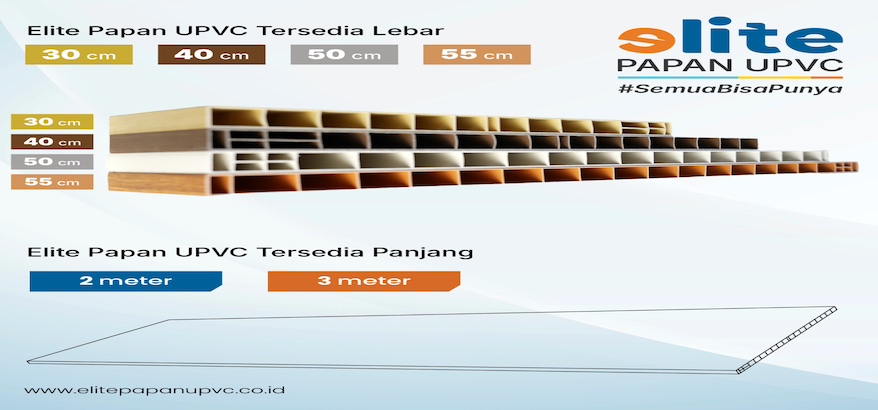 Keunggulan Elite Papan UPVC untuk Furniture Modern Tahan Lama
