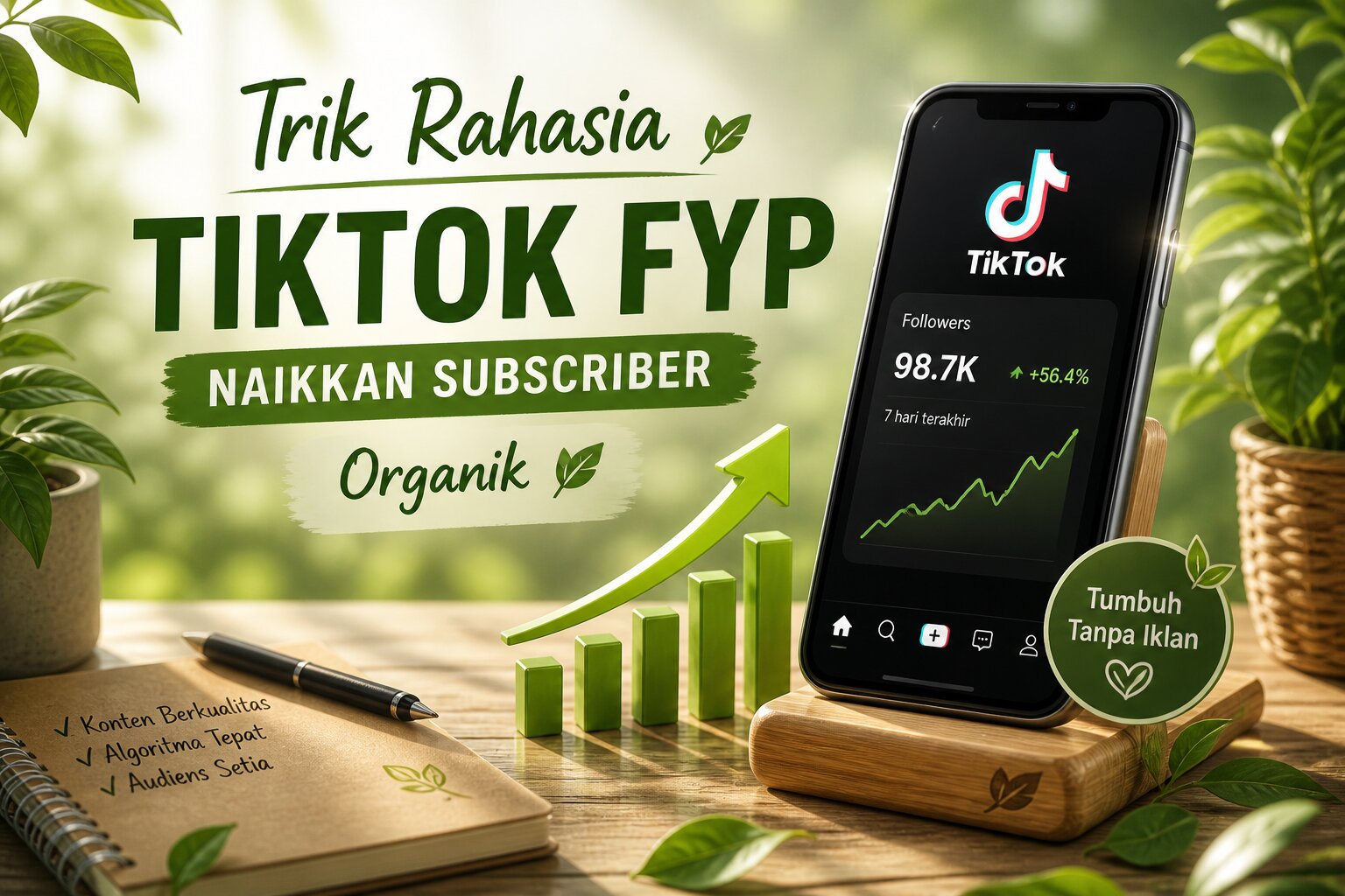 Sistem Prediksi Performa Konten TikTok 2026 untuk FYP Stabil dan Pertumbuhan Subscriber Organik Berbasis Pola Algoritma